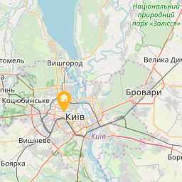 Стильные апартаменты в центре Киева на карті